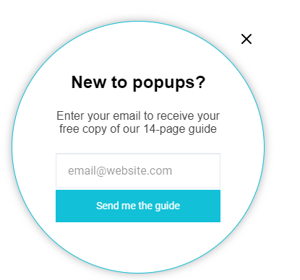 Wisepop blog pop-up